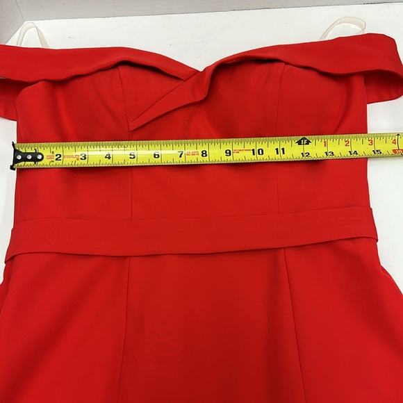 SOLD IN STORE JJs House Red Cocktail Dress Size 4 - Picture 13 of 14
